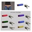 Pepper Spray In Blue Molded Keycase With Belt Clip - 0.5oz
