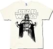 Junk Food Star Wars Darth Vader Cream T-Shirt Tee