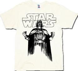 Junk Food Star Wars Darth Vader Cream T-Shirt Tee