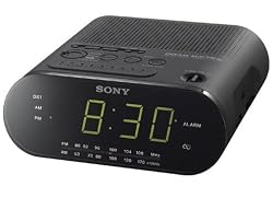 Sony ICF-C218 Automatic Time Set Clock Radio (Black)
