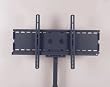 Z Sandy Black Flat Panel TV Mounting Post By Powell Furniture