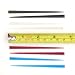 Triangular Prism 3.5" Plastic Picks 300pc - Red image 4