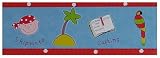 A.S. Cr�ation 601513 Bord�re Piraten Blau Rot Kinderzimmer