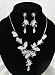 Wedding Or Party Necklace Earrings Bracelet Sets S11513