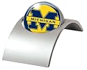 Michigan Wolverines Spinning Desk Clock