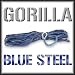 GORILLA Blue Steel ATV Winch Rope 50' Synthetic ATV VN