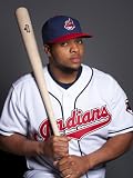 Cleveland Indians Photo Day, GOODYEAR, AZ - FEBRUARY 22: Carlos Santana Photographic Poster Print by Rob Tringali, 9x12