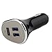 Oenbopo Universal Mini Bullet 6.3A 3-Port USB 3.0 Car Charger Power Adapter High Speed for Iphone6s 6plus Samsung Note5 4 3 S6 S5 Cellphone Tablets IPad Pro Ipad Mini4 (New Black)