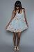 Free People The Crinkle Racer Tank Dress in Light Blue,Dresses for Women
