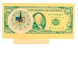 Review UKayed  / UKayed Time Is Money US Dollar Currency Clock