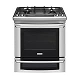Electrolux EW30GS65GS 30 Slide in Gas Range with 4 Sealed Burners Stainless Steel