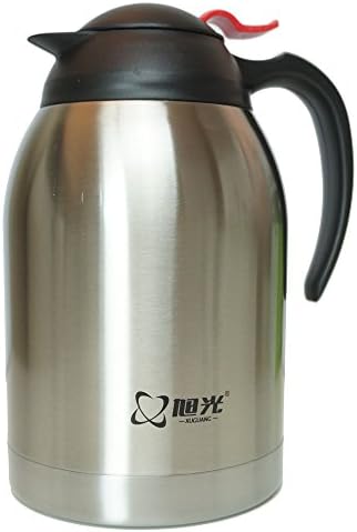 Stainless Steel Thermal Beverage Vacuum Bottle Travel Mug (2.0 Liter / 68 Ounce (Coffee Pot))