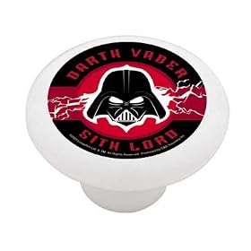 Star Wars Darth Vader Decorative High Gloss Ceramic Drawer Knob
