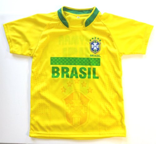 BRASIL # 11 NEYMAR KIDS SOCCER JERSEY (SIZE 10) FOR 7 TO 8 YEARS OLD.NEW