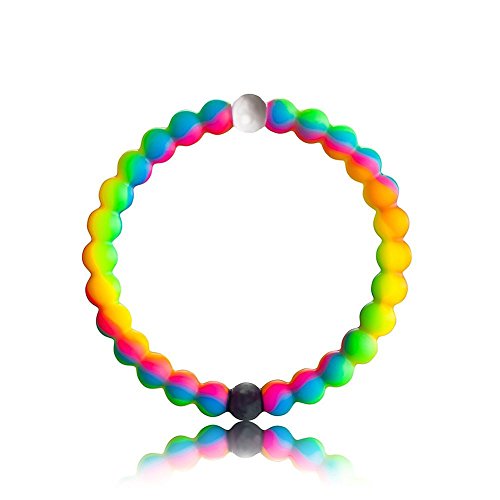Fashion Silicone Wristband Energy Balance Rainbow for Family