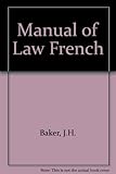 Manual of law French