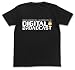 地デジカ 地デジカTシャツ ブラック サイズ:XS