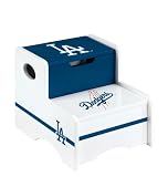 Los Angeles Dodgers Mlb Wooden Storage Step-up