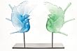Blue Green Diptych