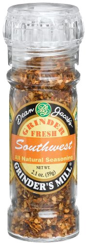 Dean Jacobs Southwest Seasoning, 2.7-Ounce Grinder Jars (Pack of 6) by Dean Jacobs