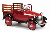 Classic Pedal Truck in Deep Burgundy