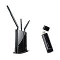 BUFFALO 11n/g 450Mbps�Ή� ����LAN���[�^�[ USB�q�@�Z�b�g WZR-HP-G450H/U
