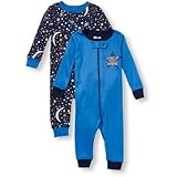 THE CHILDREN'S PLACE(ザ・チルドレンズプレイス) &スペースプリント ストレチェ 2-パック タイダル ロンパース長袖 5歳【並行輸入】