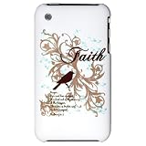 iPhone 3G Hard Case Faith Dove - Christian Cross Dove