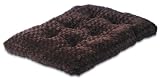 Pet Supplies : Petmate Plush Kennel Mat, Medium (29 by 18 Inches), Espresso