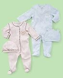 Little Me Mini Heart Layette Pink