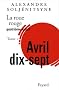 La Roue rouge, Tome 4-1 : Avril dix-sept
