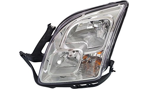 Evan-Fischer EVA13572023105 New Direct Fit Headlight Head Lamp Composite Clear Lens Halogen With Bulb(s) Driver Side Replaces OE# 6E5Z13008BD and Partslink# FO2502219