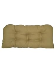 Lawn & Patio: Smith & Hawken Outdoor Settee Cushion - Sand - L&L Merchandise