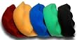 3" Foam Foam Waffle Buffing Pads 1 Each of All 5 Coarse Levels