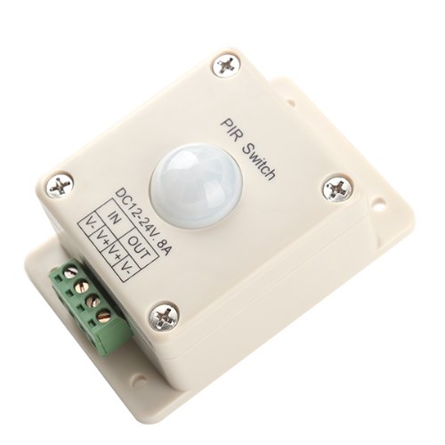 Bqlzr dc 12v~24v 8a automatic led pir motion sensor swi…