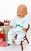 Christmas Baby Grow for Small Dolls , 14-18 ins [ 35-45 cm] Pretty Holly Sprig Fabric