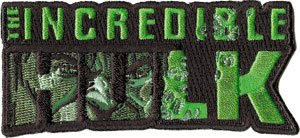  The Incredible Hulk Face Logo Embroidered Iron On Movie Patch HK-3