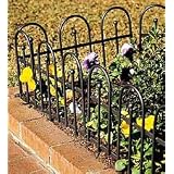 Iron Fence Edging by Plow & Hearth