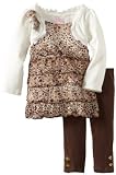 Nannette Baby-girls Infant Leopard Legging Set