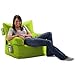 Comfort Research Big Joe Dorm Chair with Smart Max Fabric, Lime-anade
