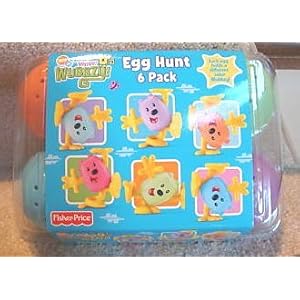 Nick Jr. Wow Wow Wubbzy 6 Pack Set - Easter Egg Hunt by 