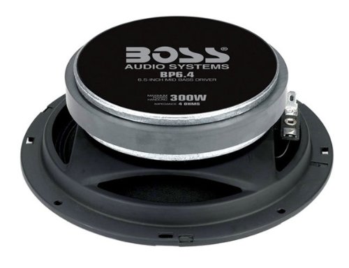 Boss BP6.4 300W 6.5? Mid Bass Woofer, Paper Cone, 8 Ohms