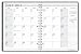 House of Doolittle 14 Month Academic Planner, July 2011 to August 2012, 8 1/2x11 Inch with 3 Hole Punch for Binders, Recycled (HOD26302)