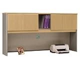 BSHWC64373 - Hutch, 71-5/8x13-7/8x36-1/2, Light Oak/Sage
