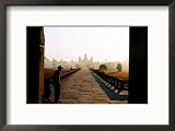 Angkor Wat at Dawn, Siem Reap, Cambodia Framed Photographic Poster Print by Christopher Groenhout, 21x17