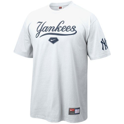 Nike New York Yankees White Practice T-shirt