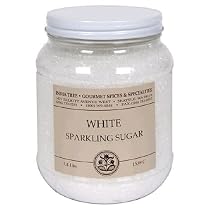 India Tree Bright White Sparkling Sugar, 3.4 lb