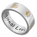 Stainless Steel Unconditional Love Band