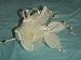 3 Ivory Silk Satin Pearl Corsage & Rose Pearl & Organza