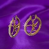 Pave Crystal Tinker Bell Earrings by Disney Couture